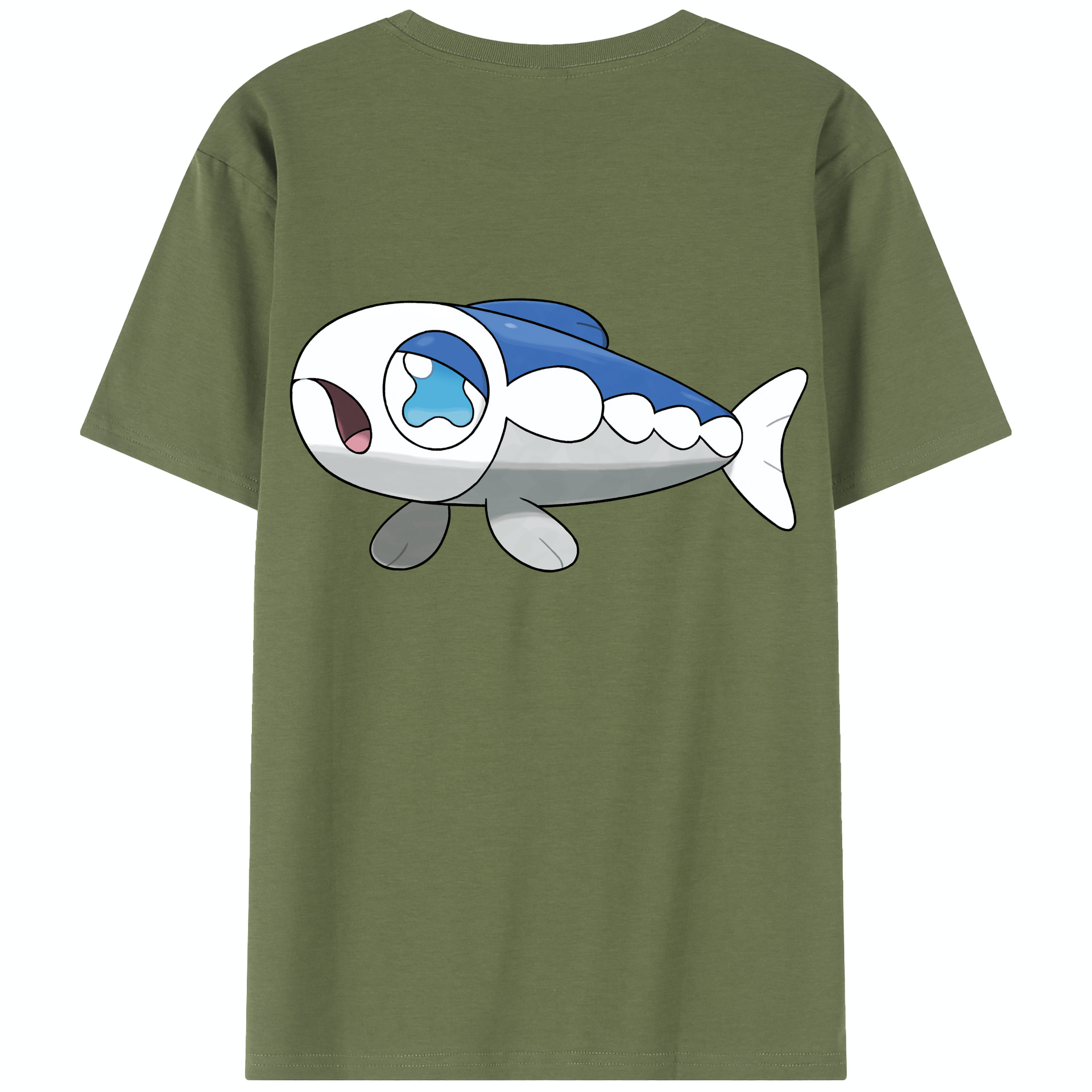 （画像用） ポケットモンスター Pokémon 綿100％半袖Tシャツ（背面プリント）